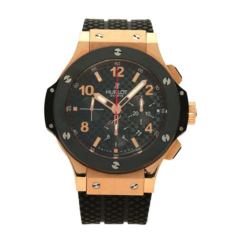 hublot suhrenarmband mit schraubanschluss|Hublot black rubber straps.